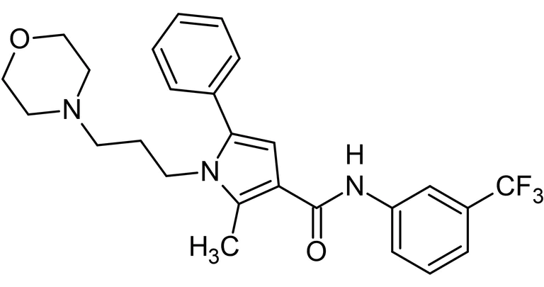 Chemical Structure - HC 067047, TRPV4 antagonist (AB145868)