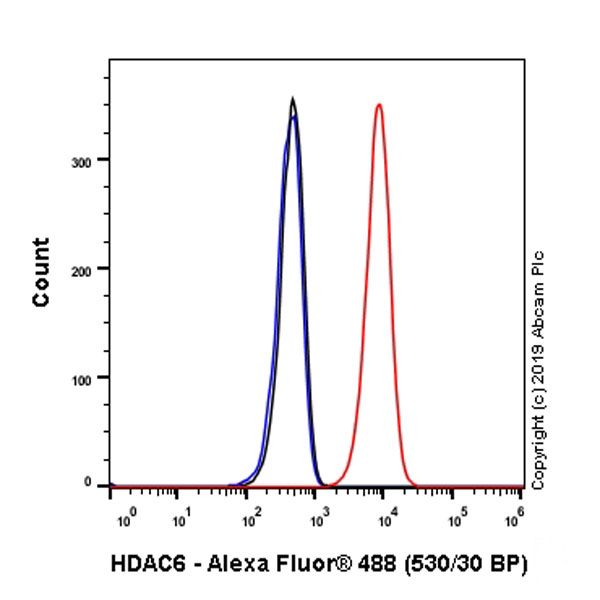 Flow Cytometry (Intracellular) - Anti-HDAC6 antibody [EPR22951-29] - BSA and Azide free (AB264565), expandable thumbnail