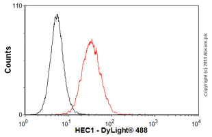 Flow Cytometry - Anti-HEC1/HEC antibody [9G3] (AB3613)