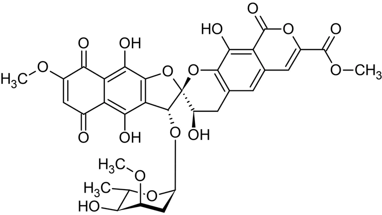 Chemical Structure - Heliquinomycin, Antibiotic agent (AB144268)
