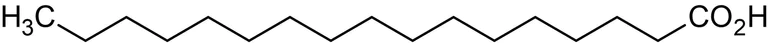 Chemical Structure - Heptadecanoic acid (Margaric acid), Long chain saturated fatty acid (AB143871)