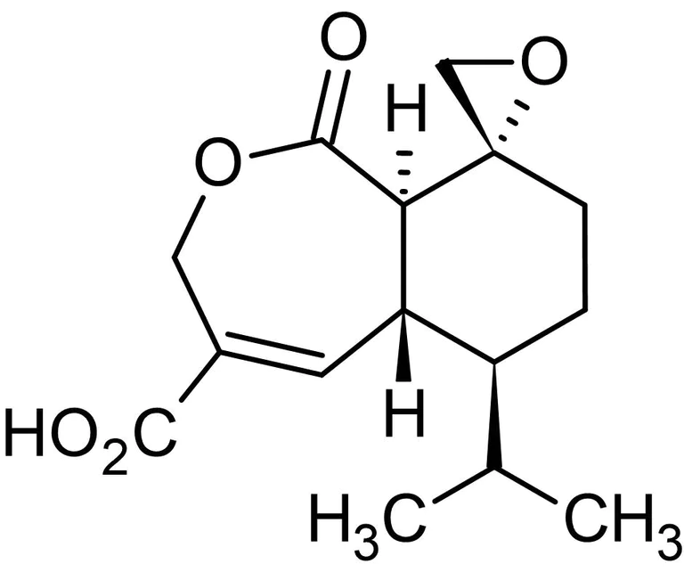 Chemical Structure - Heptelidic acid (Koningic acid), GAPDH inhibitor (AB144269)