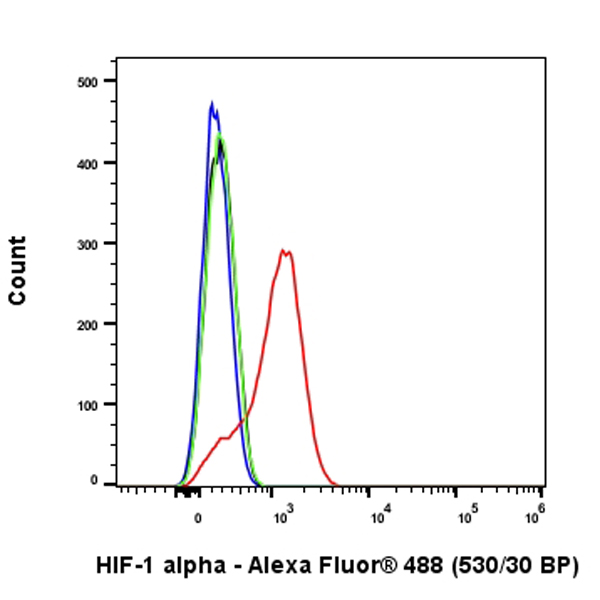 Flow Cytometry (Intracellular) - Anti-HIF-1 alpha antibody [EPR16897-145] (ab308433), expandable thumbnail