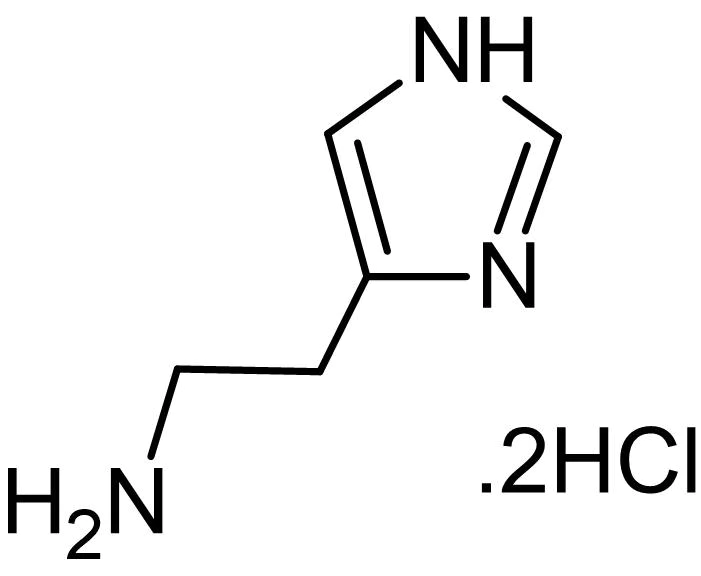 Chemical Structure - Histamine dihydrochloride, Endogenous histamine receptor agonist (AB120734)