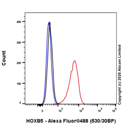 Flow Cytometry (Intracellular) - Anti-HOXB5 antibody [EP2827] - BSA and Azide free (AB284782)
