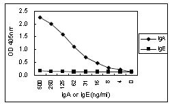 Sandwich ELISA - HRP Anti-IgA antibody [KT40] (AB106765)