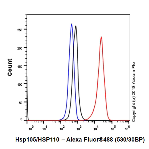 Flow Cytometry (Intracellular) - Anti-Hsp105/HSP110 antibody [EPR4577] - BSA and Azide free (AB247705)