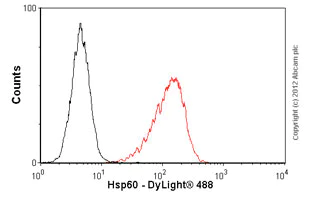 Flow Cytometry - Anti-Hsp60 antibody [LK-1] - Mitochondrial Marker (AB59457)