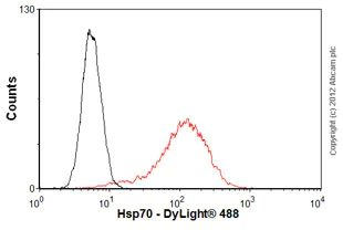 Flow Cytometry - Anti-Hsp70 antibody [5A5] (AB2787)