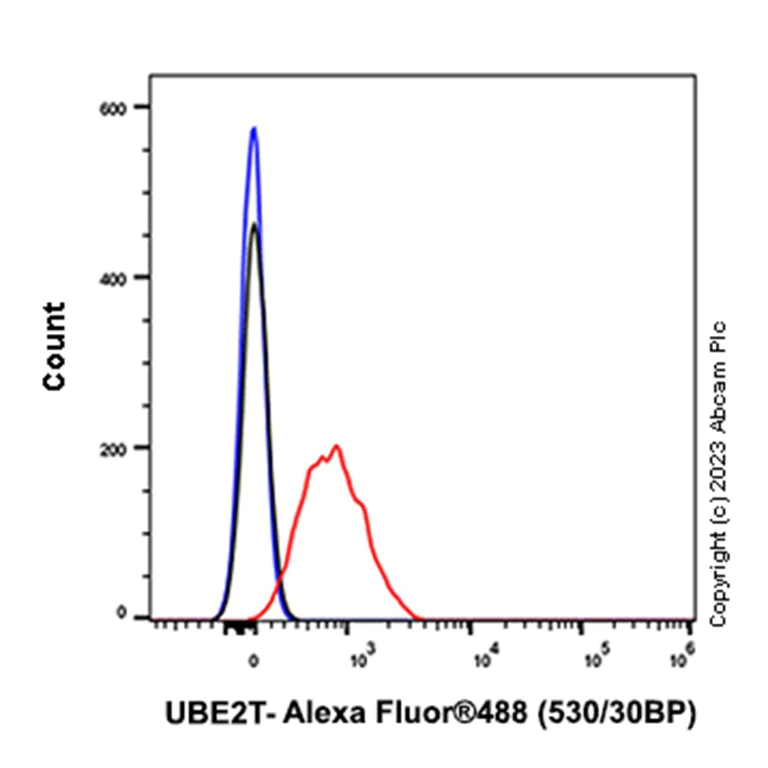 Flow Cytometry (Intracellular) - Anti-HSPC150/UBE2T antibody [EP9447] - BSA and Azide free (AB284829)