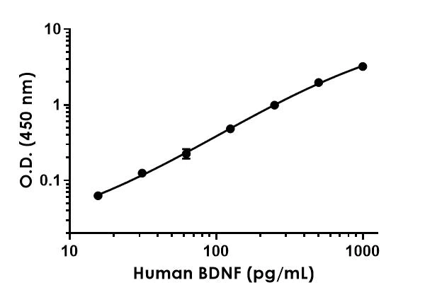 Sandwich ELISA - Human BDNF ELISA Kit (AB212166)