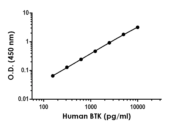 Sandwich ELISA - Human BTK ELISA Kit (AB277089)