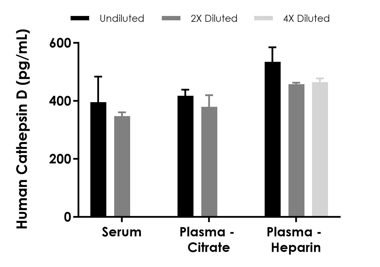 Sandwich ELISA - Human Cathepsin D (mature, single chain) ELISA Kit- Extracellular (ab323516), expandable thumbnail