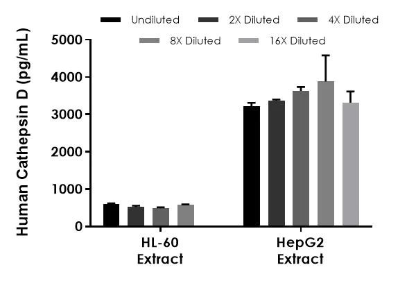 Sandwich ELISA - Human Cathepsin D (mature, single chain) ELISA Kit- Intracellular (AB323517)