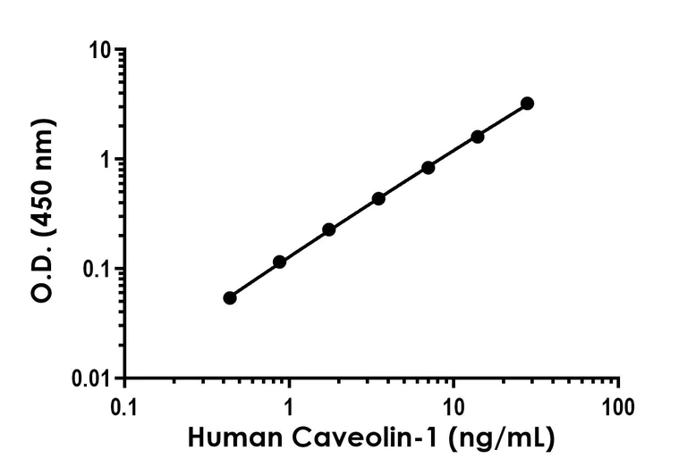 Sandwich ELISA - Human Caveolin-1 ELISA Kit (AB318937)