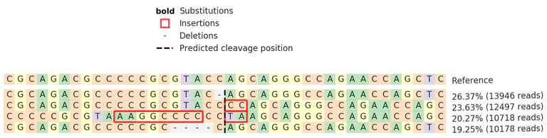 Next Generation Sequencing - Human CD247 knockout Jurkat cell line (AB273856)