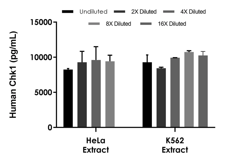 Sandwich ELISA - Human Chk1 ELISA Kit (AB304942)