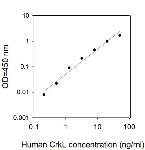 Sandwich ELISA - Human CrkL ELISA Kit (AB313679)