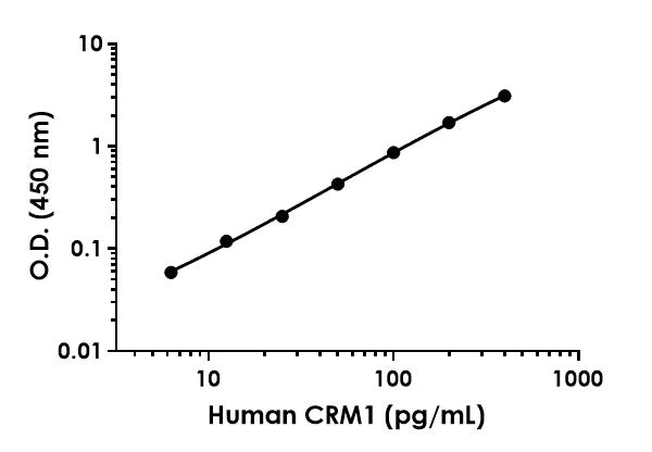 Sandwich ELISA - Human CRM1 ELISA Kit (AB302762)