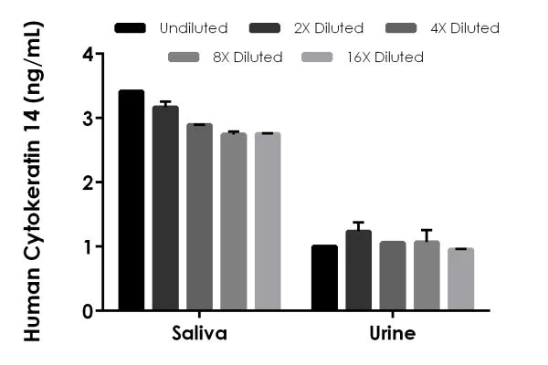 Sandwich ELISA - Human Cytokeratin 14 ELISA Kit (AB226895)