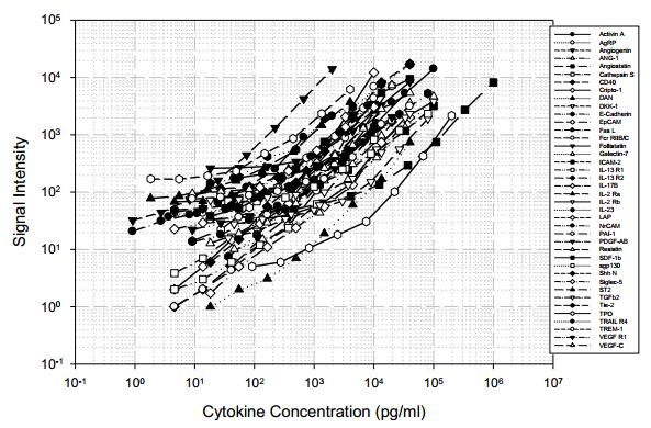 Multiplex Protein Detection - Human Cytokine Antibody Array A (40 Targets) - Quantitative (AB197438), expandable thumbnail