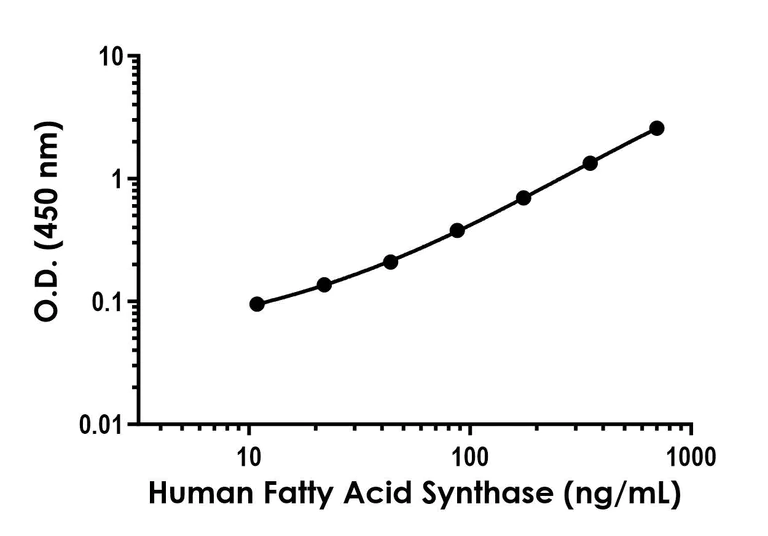 Sandwich ELISA - Human Fatty Acid Synthase ELISA Kit (AB279412)