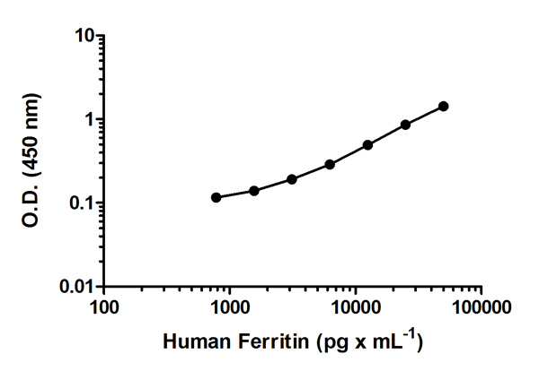 Sandwich ELISA - Human Ferritin ELISA Kit (AB108837), expandable thumbnail