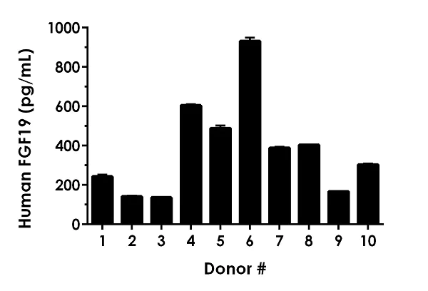 Sandwich ELISA - Human FGF19 ELISA Kit (AB230943)