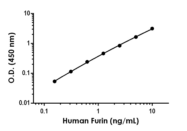 Sandwich ELISA - Human Furin ELISA Kit (AB282292)