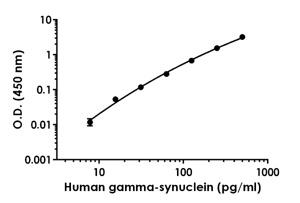 Sandwich ELISA - Human gamma-synuclein ELISA Kit (AB224884)
