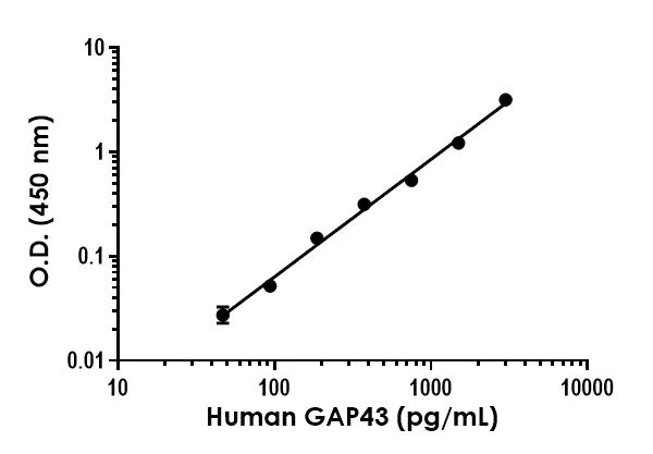 Sandwich ELISA - Human GAP43 ELISA Kit (AB282867)