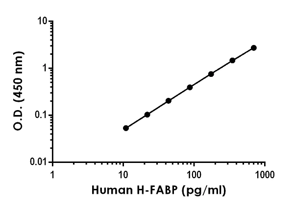 Sandwich ELISA - Human H-FABP ELISA Kit (AB243682)