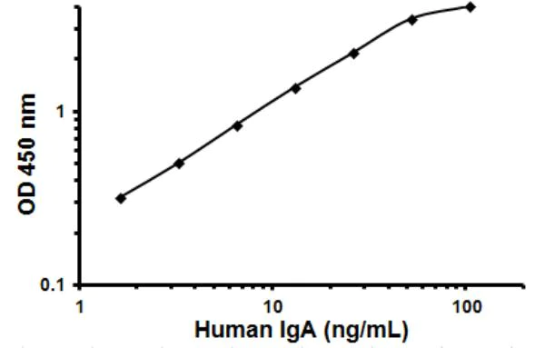 Sandwich ELISA - Human IgA ELISA Kit (AB137980)