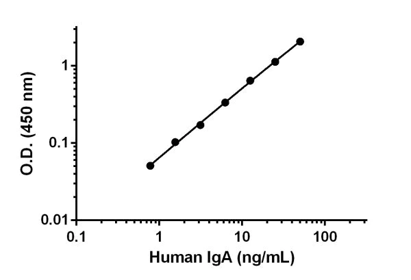 Sandwich ELISA - Human IgA ELISA Kit (AB196263)