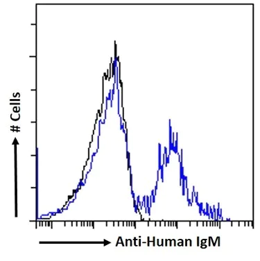 Flow Cytometry - Anti-Human IgM Antibody [47.2.E9] (AB316359)