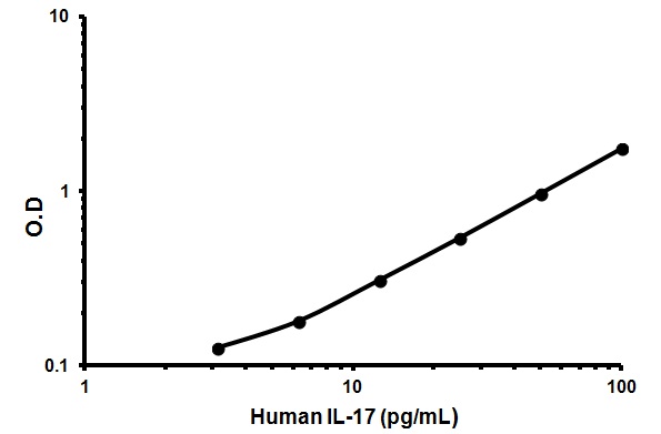 Sandwich ELISA - Human IL-17a ELISA Kit (AB83688), expandable thumbnail