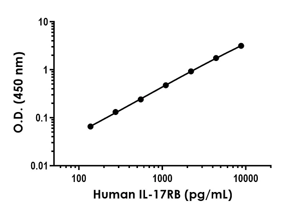 Sandwich ELISA - Human IL-17RB ELISA Kit (AB254518)