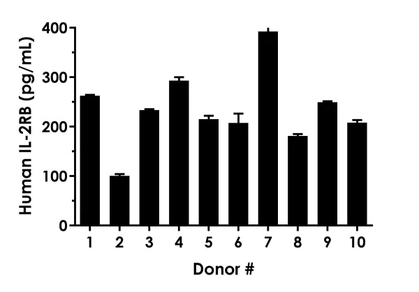 Sandwich ELISA - Human IL-2RB ELISA Kit (CD122) (AB275903)
