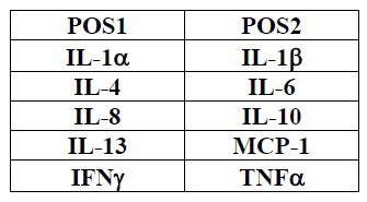 Human Inflammation Antibody Array A (10 Targets) - Quantitative
