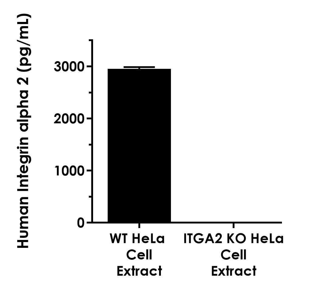 Sandwich ELISA - Human Integrin alpha 2 ELISA Kit (AB323925), expandable thumbnail