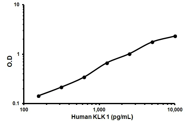 Sandwich ELISA - Human Kallikrein 1 ELISA Kit (KLK1) (AB119598)