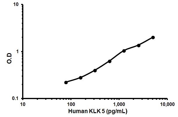 Sandwich ELISA - Human KLK5 ELISA Kit (AB131555)