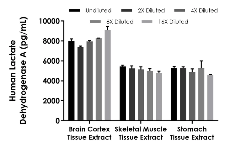Sandwich ELISA - Human Lactate Dehydrogenase A (LDHA) ELISA Kit- Intracellular (AB323927)