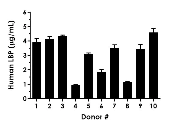 Sandwich ELISA - Human LBP ELISA Kit (LPS Binding Protein) (AB279407)
