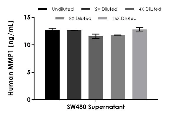Sandwich ELISA - Human MMP1 ELISA Kit (AB215083)