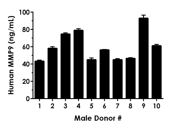 Sandwich ELISA - Human MMP9 ELISA Kit (AB246539)