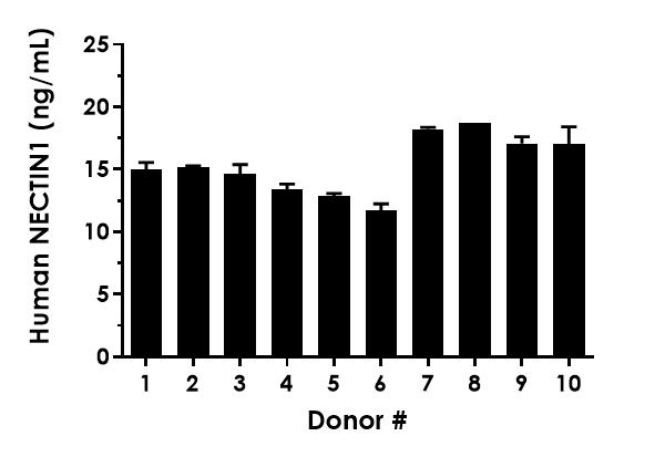 Sandwich ELISA - Human NECTIN1 ELISA Kit (AB289649)