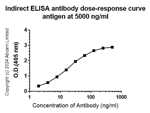 Indirect ELISA - Anti-Human papillomavirus 6 L1 protein antibody [LH6L1_D] (AB322925)