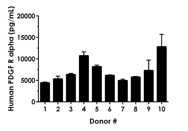 Sandwich ELISA - Human PDGF R alpha ELISA Kit (AB242246)