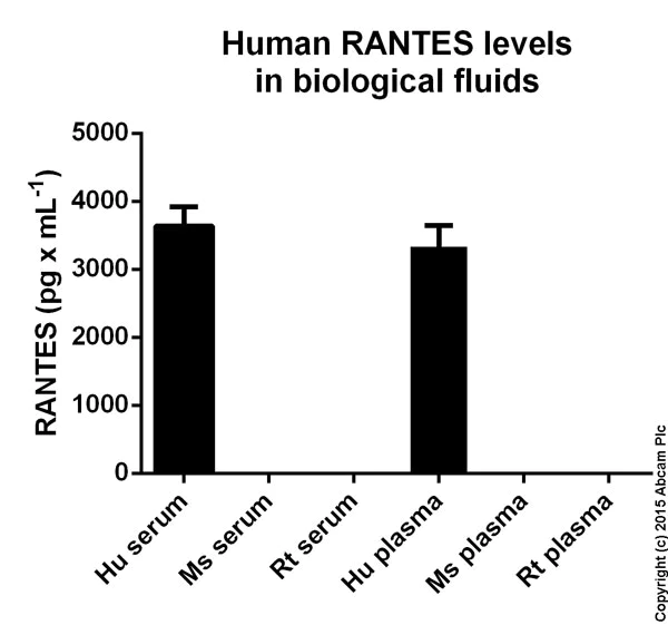 Sandwich ELISA - Human RANTES ELISA Kit (AB100633)